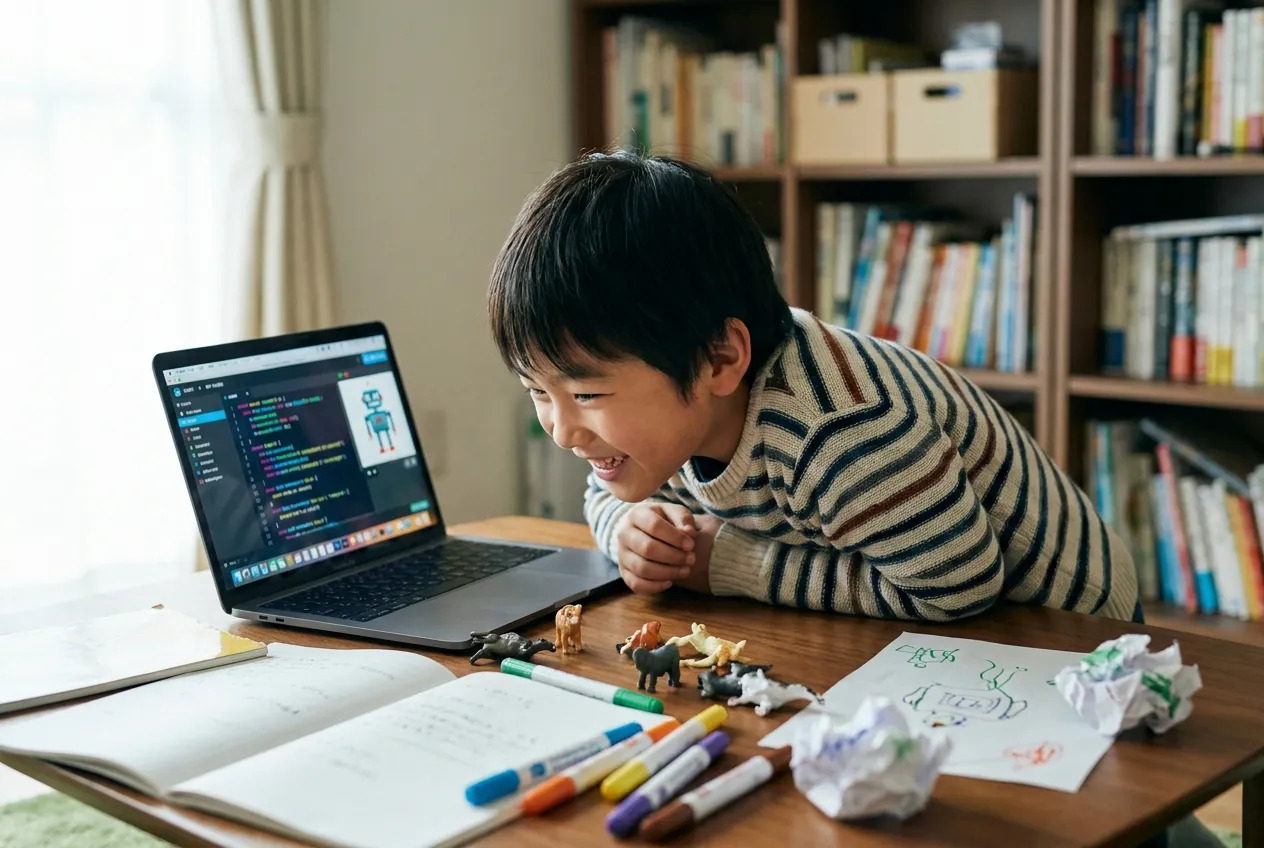 ADHDの子に向くプログラミング学習法は？集中が続かない時の工夫